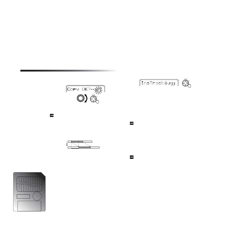 Insert track – inserting a blank space, Erase track – erasing a track, Operation | KORG PXR4 User Manual | Page 48 / 99