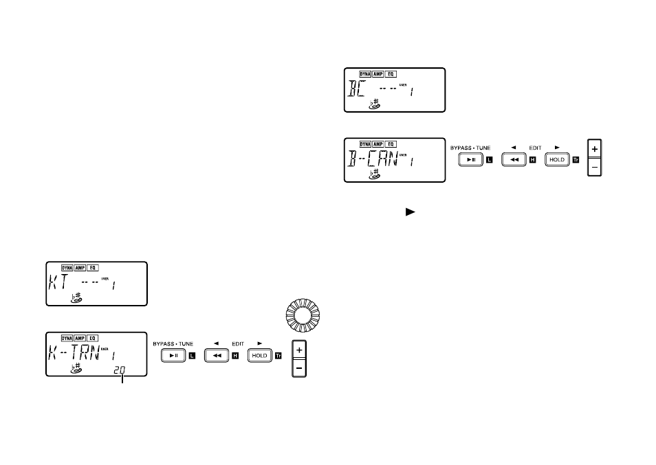 Aux effect mode | KORG PX3B User Manual | Page 26 / 100