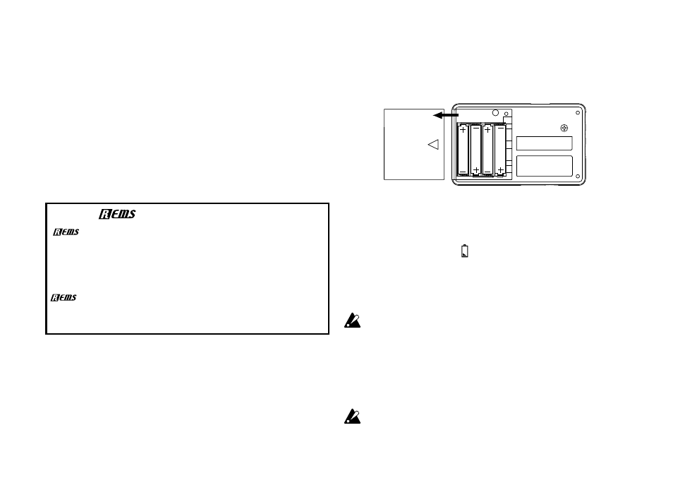 Einschalten, Batterieanzeige | KORG PX3B User Manual | Page 44 / 100