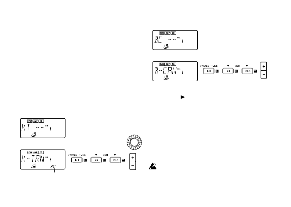 Aux effect-modus | KORG PX3B User Manual | Page 55 / 100