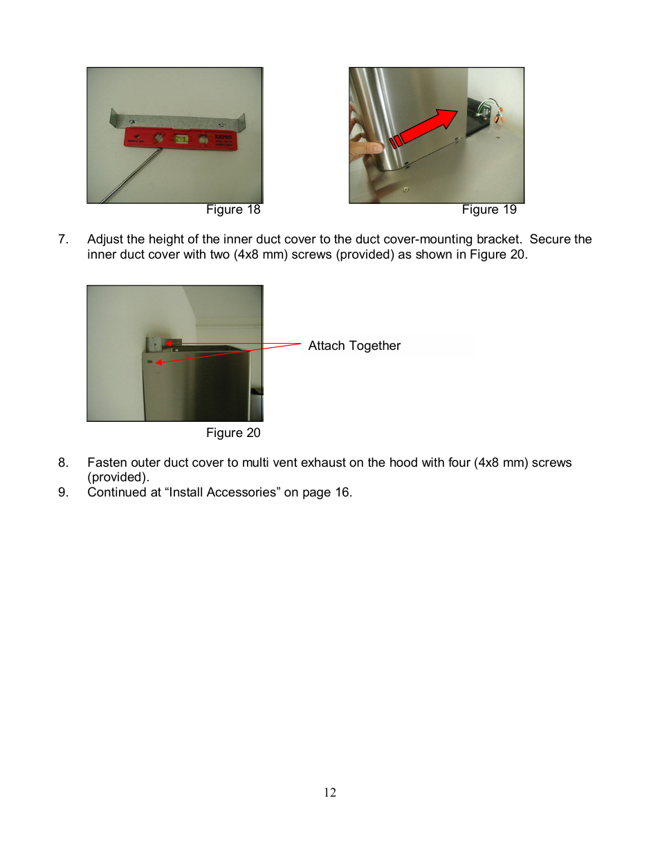 Kobe Range Hoods CH7942SQ User Manual | Page 14 / 33