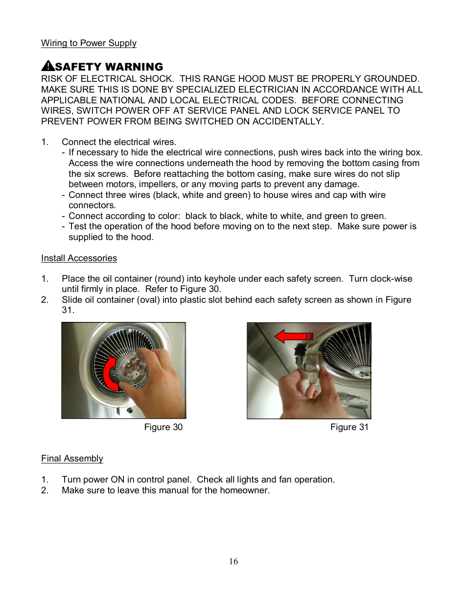 Kobe Range Hoods CH7942SQ User Manual | Page 18 / 33