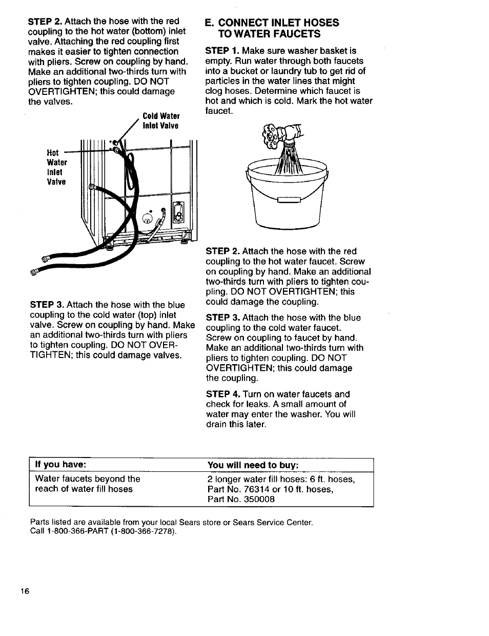 Kenmore 3950145 User Manual | Page 16 / 76