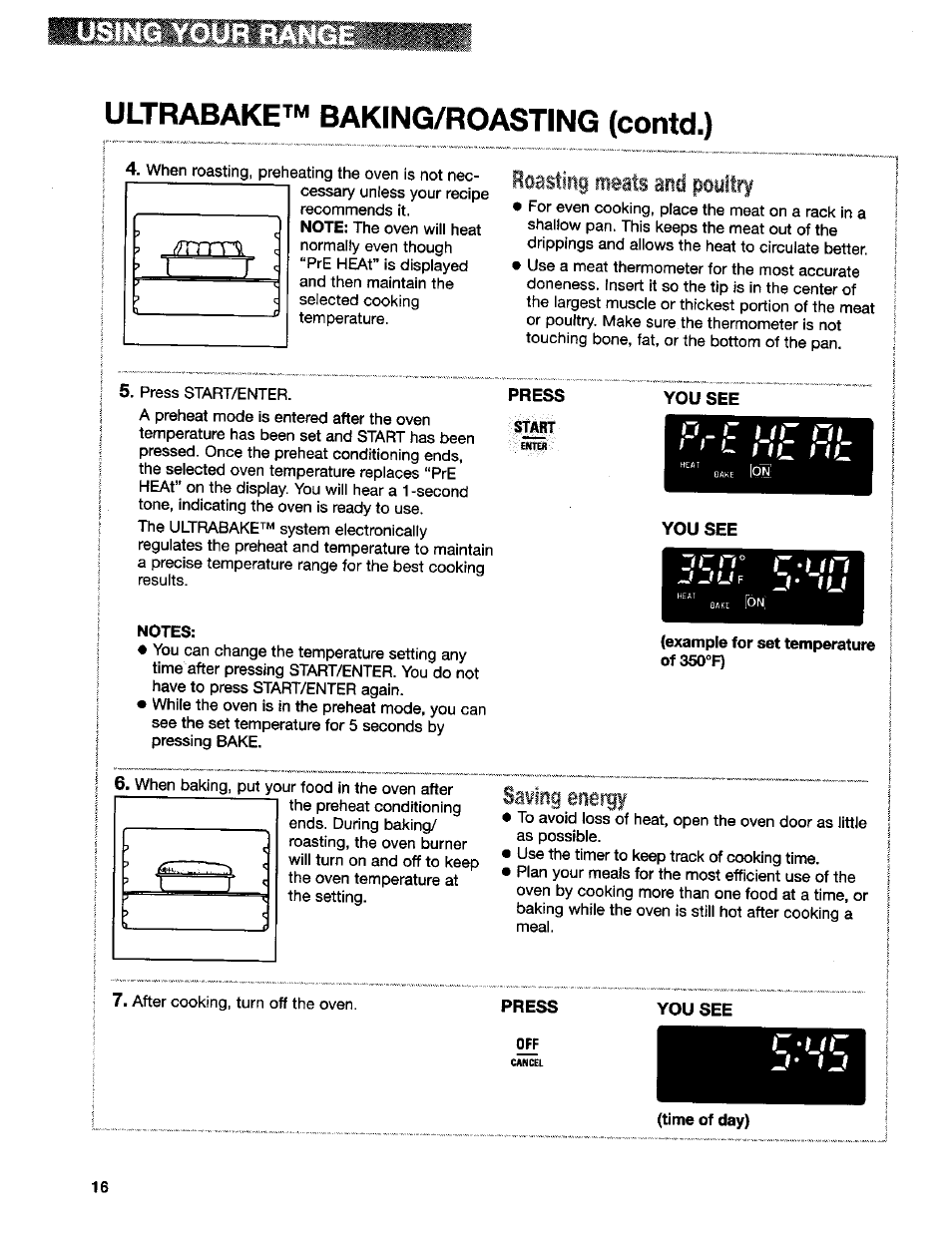 Kenmore 665.75832 User Manual | Page 16 / 41