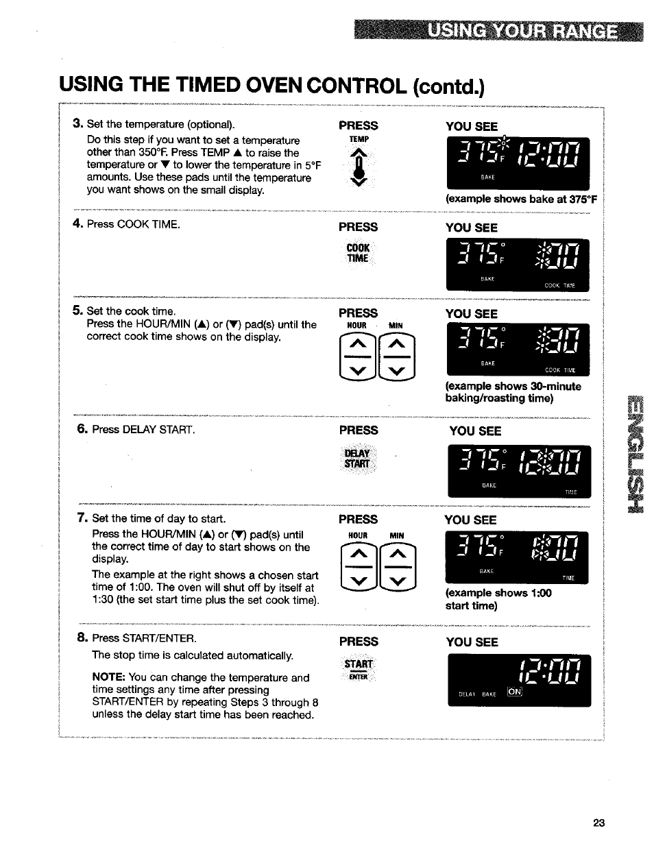 T l - u u | Kenmore 665.75832 User Manual | Page 23 / 41