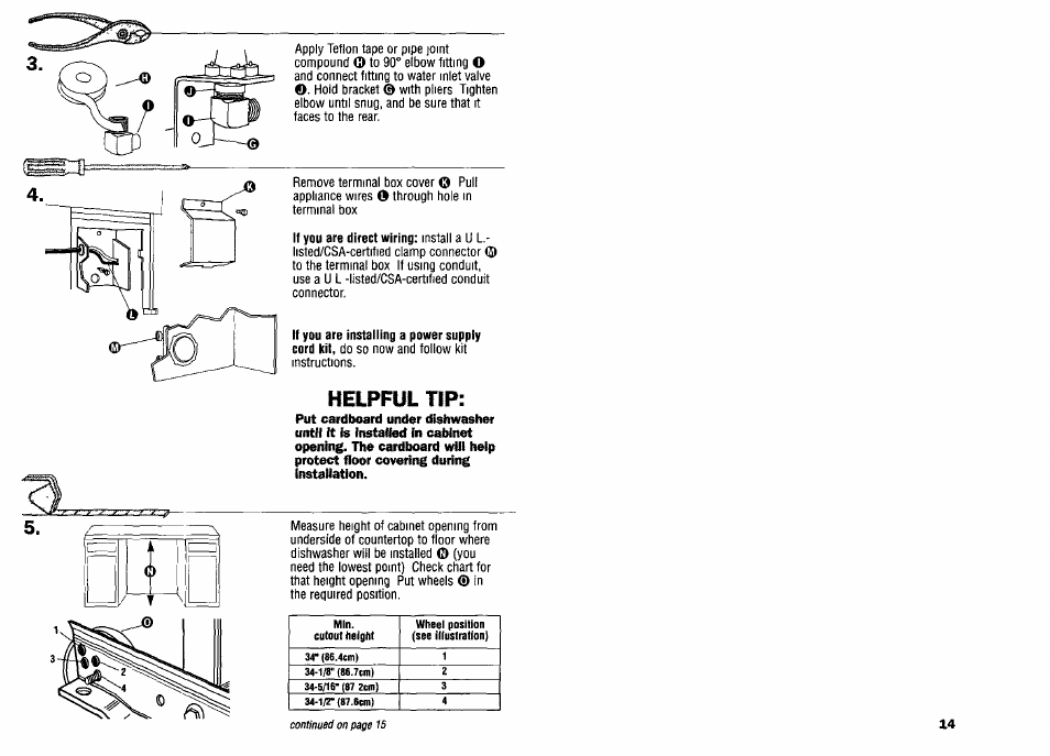 Helpful tip | Kenmore 9744231 User Manual | Page 15 / 24