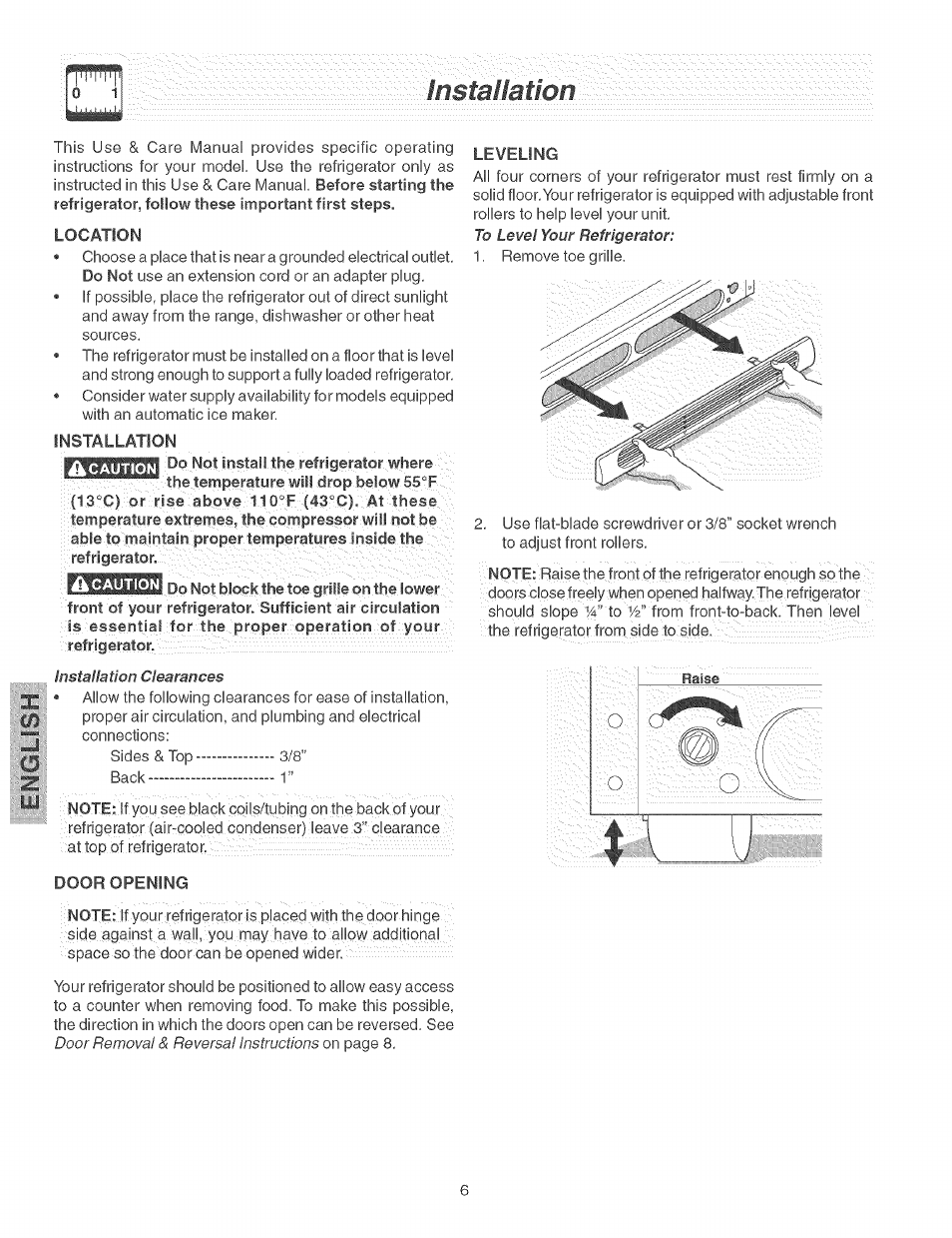 Jmtaliation | Kenmore 25374184403 User Manual | Page 6 / 20