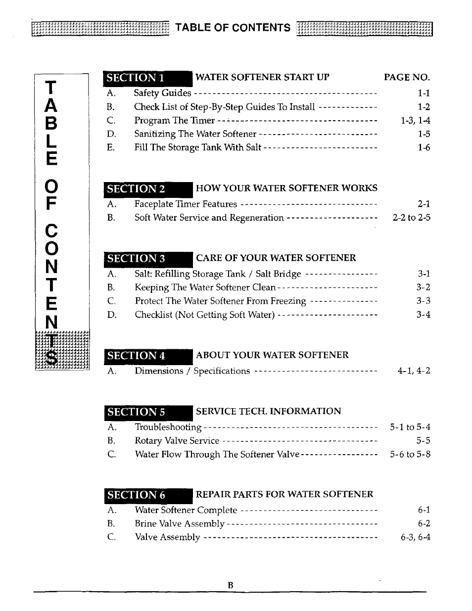 Ab l e, N t n | Kenmore 625.38816 User Manual | Page 3 / 32