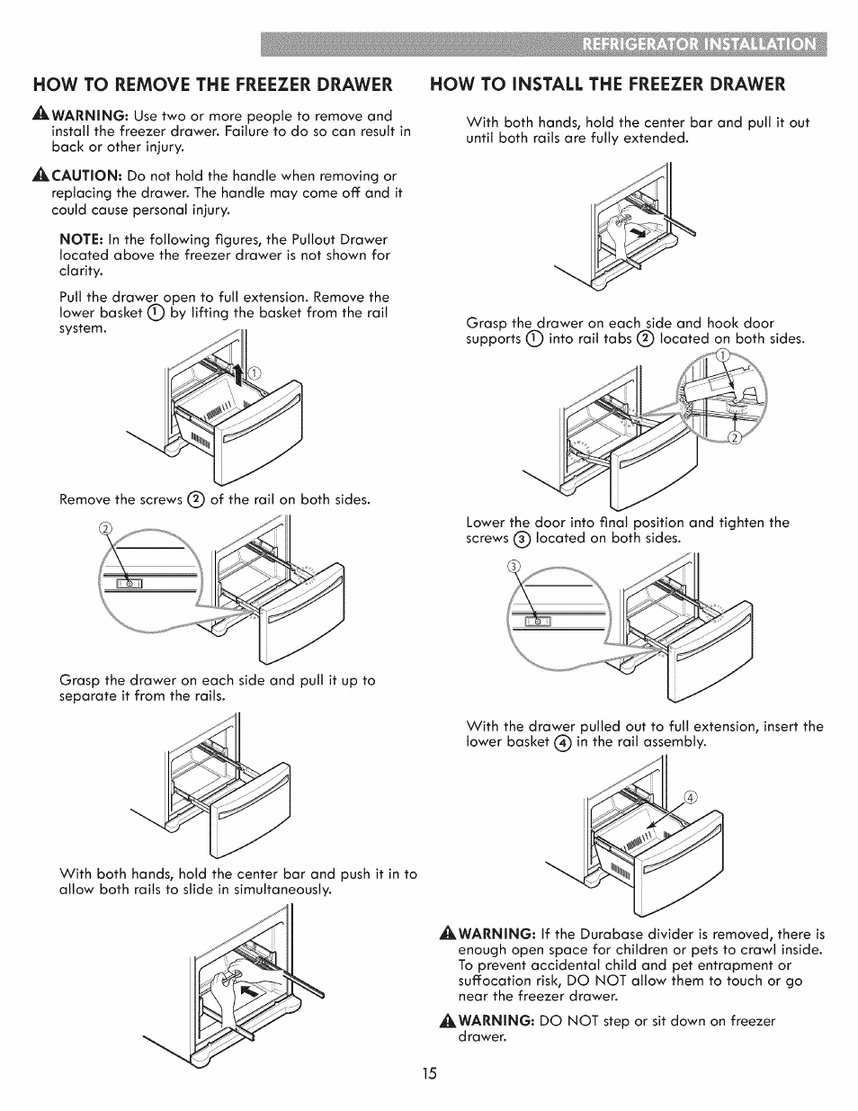 Kenmore ELITE 795.7103 User Manual | Page 15 / 44