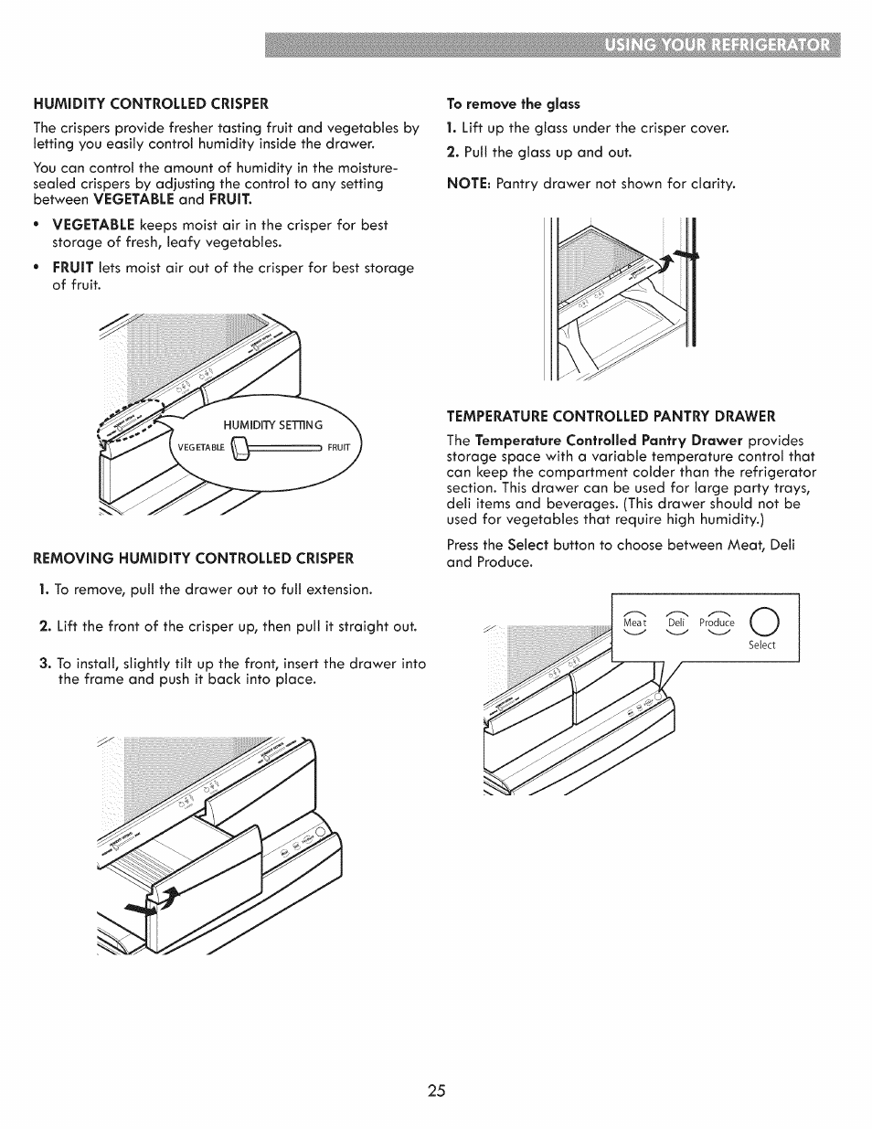 Kenmore ELITE 795.7103 User Manual | Page 25 / 44