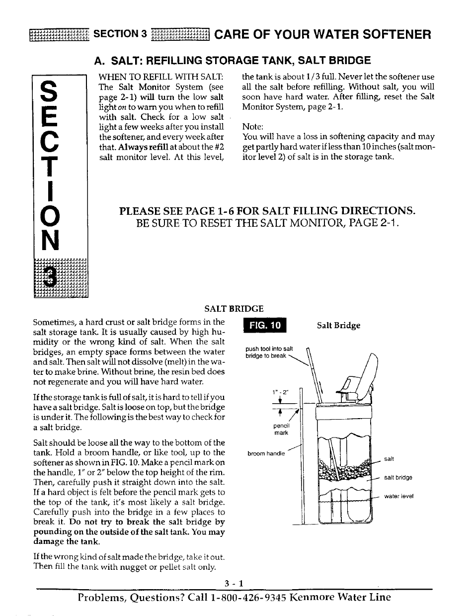 Ec t i | Kenmore ULTRASOFT 250 625.38826 User Manual | Page 16 / 36
