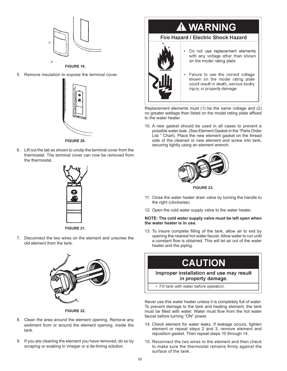 Kenmore The Economizer(TM) 6 Compact Electric 153.31604 User Manual | Page 16 / 24