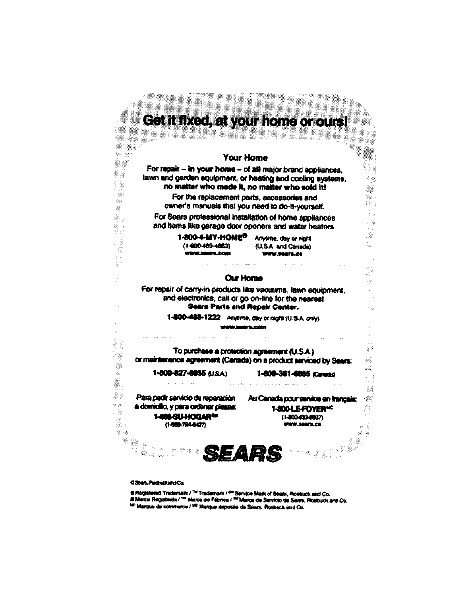 Kenmore ASPIRADORA 116.34728 User Manual | Page 44 / 44