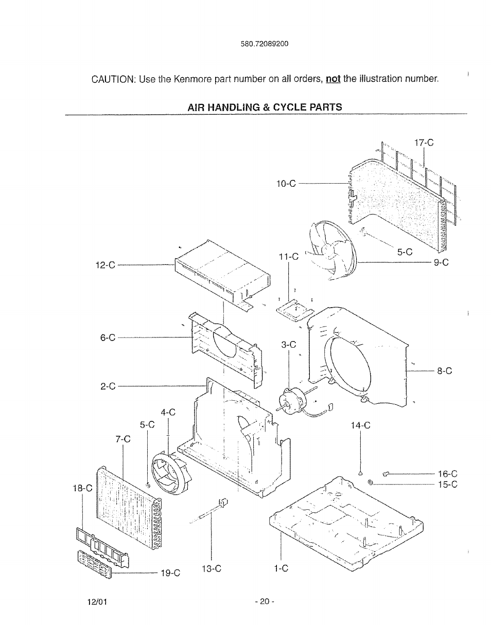 Kenmore 580. 72089 User Manual | Page 20 / 40