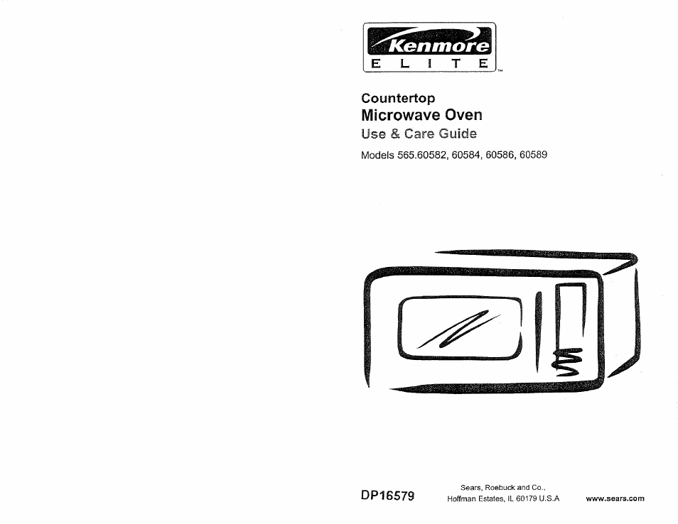 Kenmore 565.60584 User Manual | 33 pages