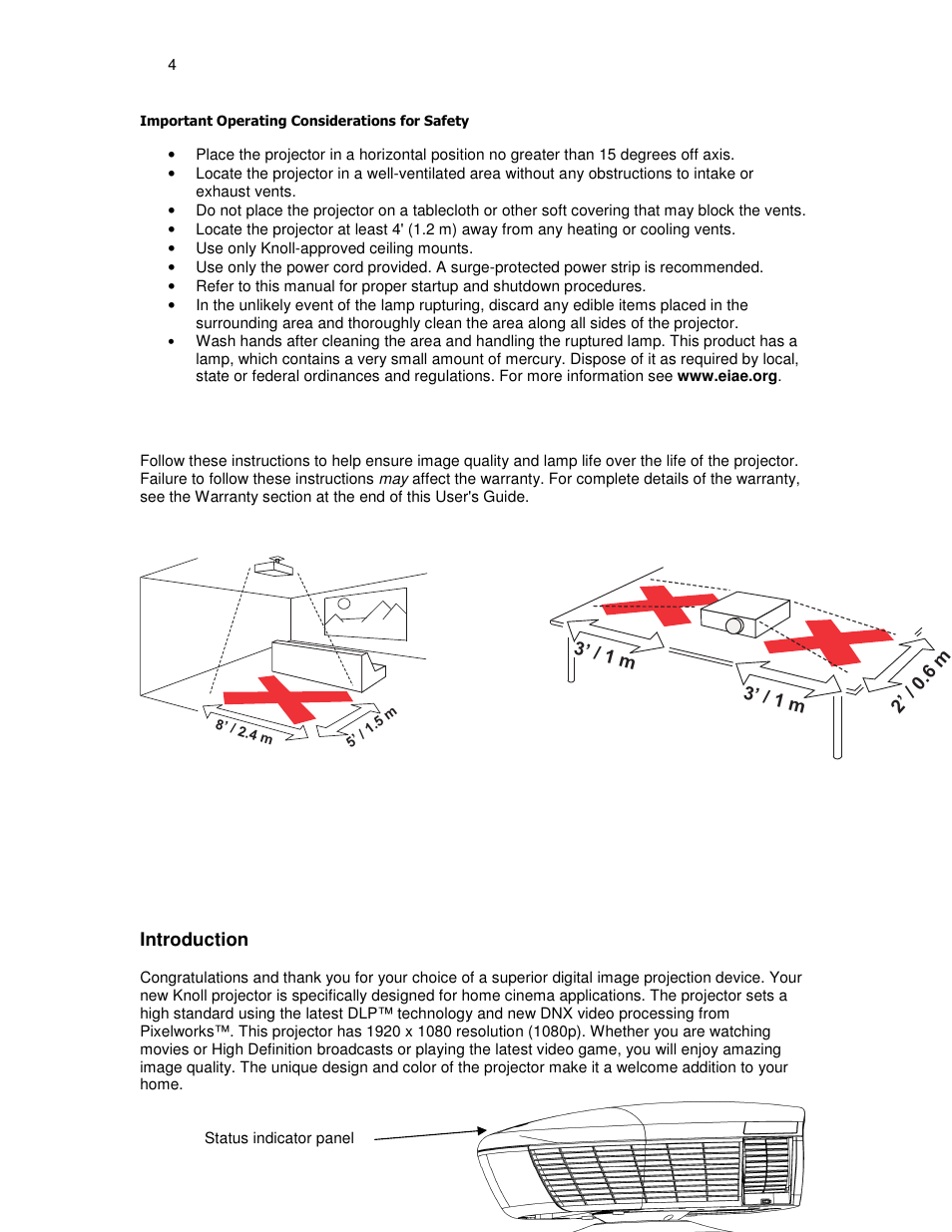 Knoll Systems HDP404 User Manual | Page 4 / 30