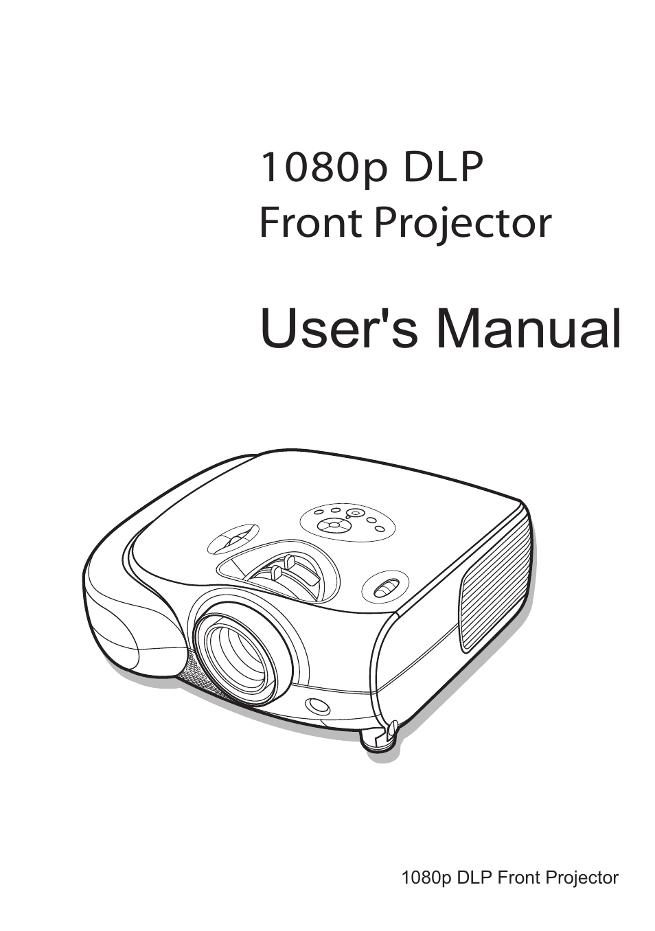 Knoll Systems Front Projector 1080p DLP User Manual | 68 pages