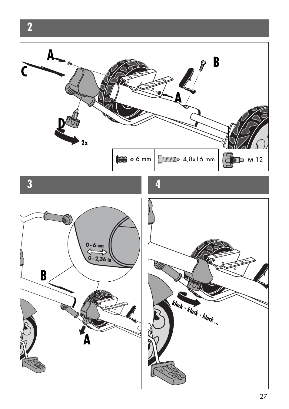 Ac d | Kettler 08847-500 User Manual | Page 9 / 18