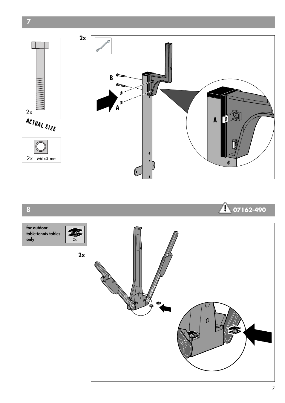 Kettler STOCKHOLGM GT 07162-490 User Manual | Page 7 / 16