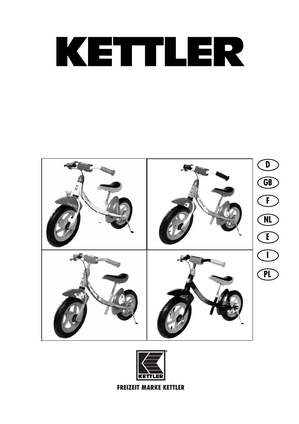 Kettler 8718-710-720-730-750 User Manual | 16 pages