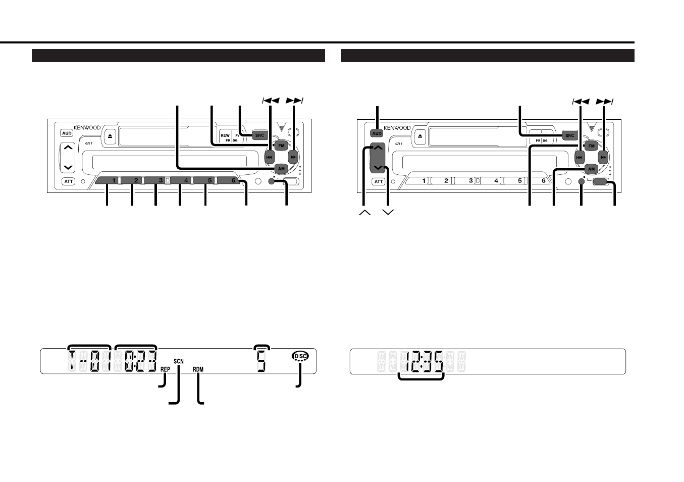 Disc changer control features, Other features | Kenwood KRC-21R User Manual | Page 7 / 30