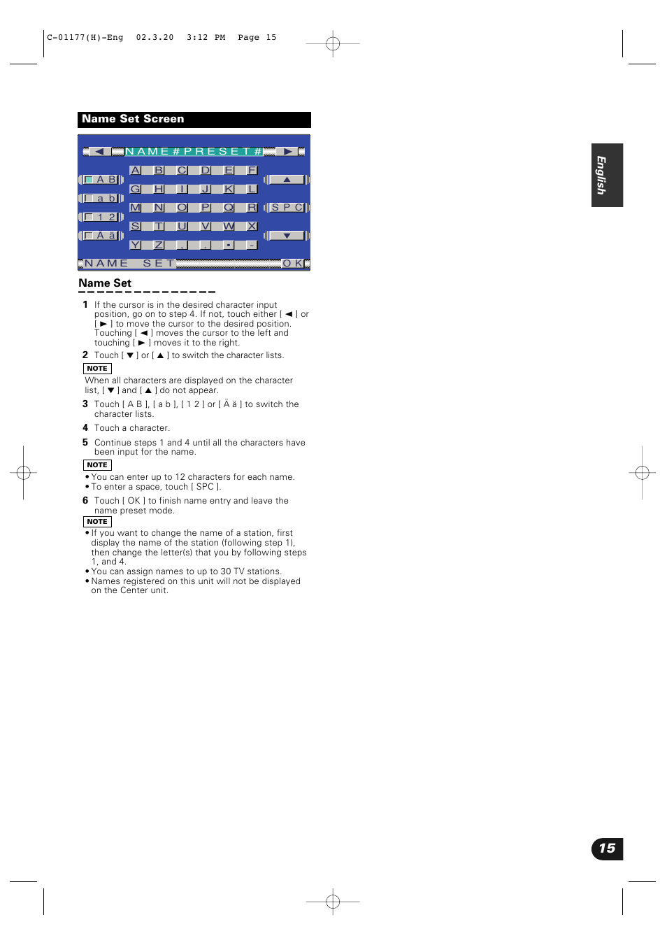 Kenwood VZ-7000P User Manual | Page 15 / 28