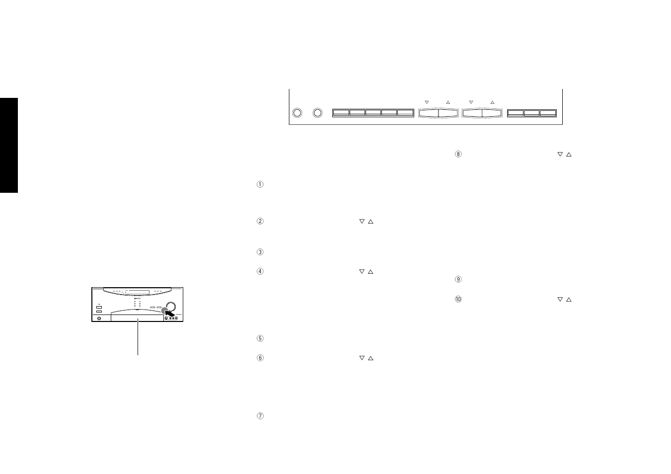 46 setting up on the receiver, Seting up | Kenwood Sovereign VR-5900 User Manual | Page 52 / 66