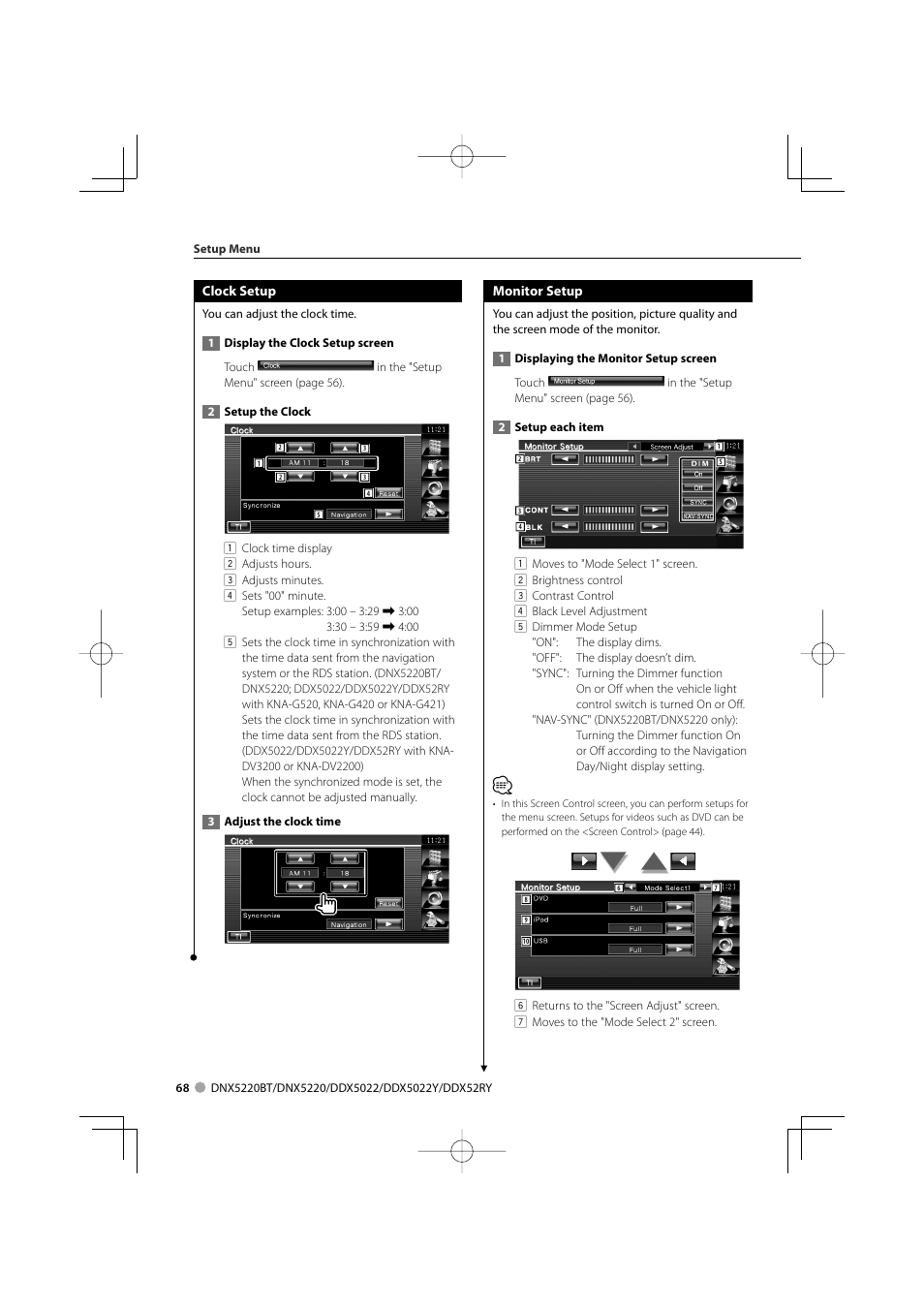 Kenwood DDX5022Y User Manual | Page 68 / 96