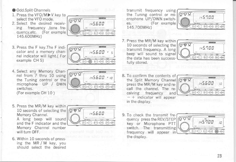 Vs.fi £7 ¿7 | Kenwood TM-441A User Manual | Page 23 / 59