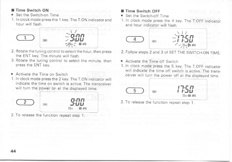 Itoi-nn, J\uli, I vju | Kenwood TH-27A User Manual | Page 44 / 53