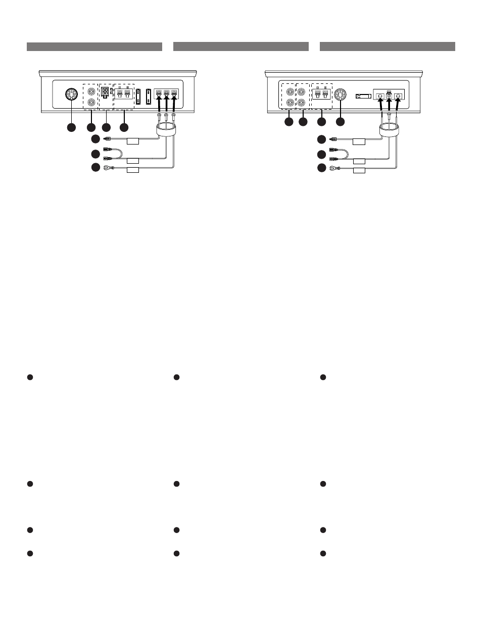 Connections, Connexions, Conexiones | Español français english | Kenwood MRD-M500 User Manual | Page 6 / 20