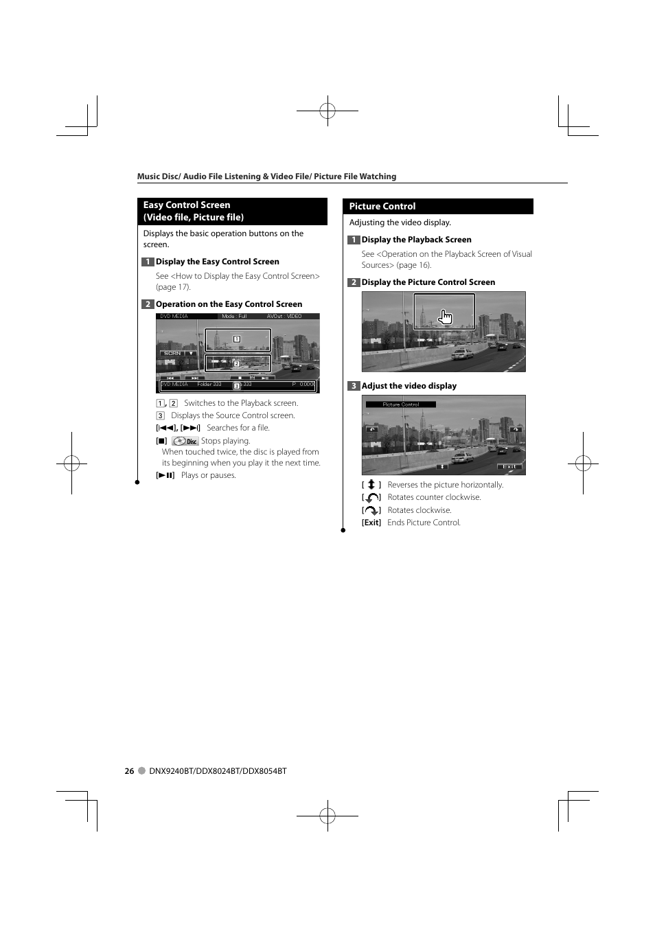 Kenwood DDX8024BT User Manual | Page 26 / 100