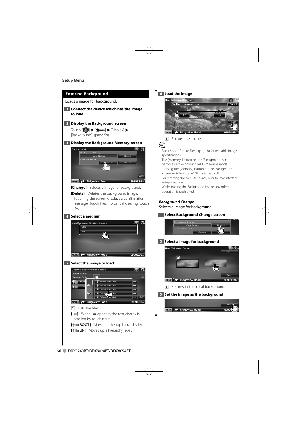 Kenwood DDX8024BT User Manual | Page 66 / 100