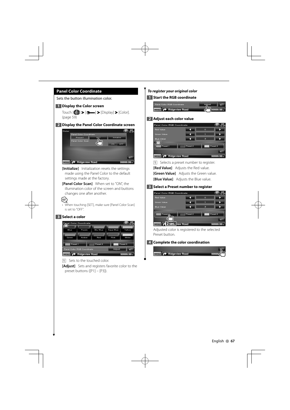 Kenwood DDX8024BT User Manual | Page 67 / 100