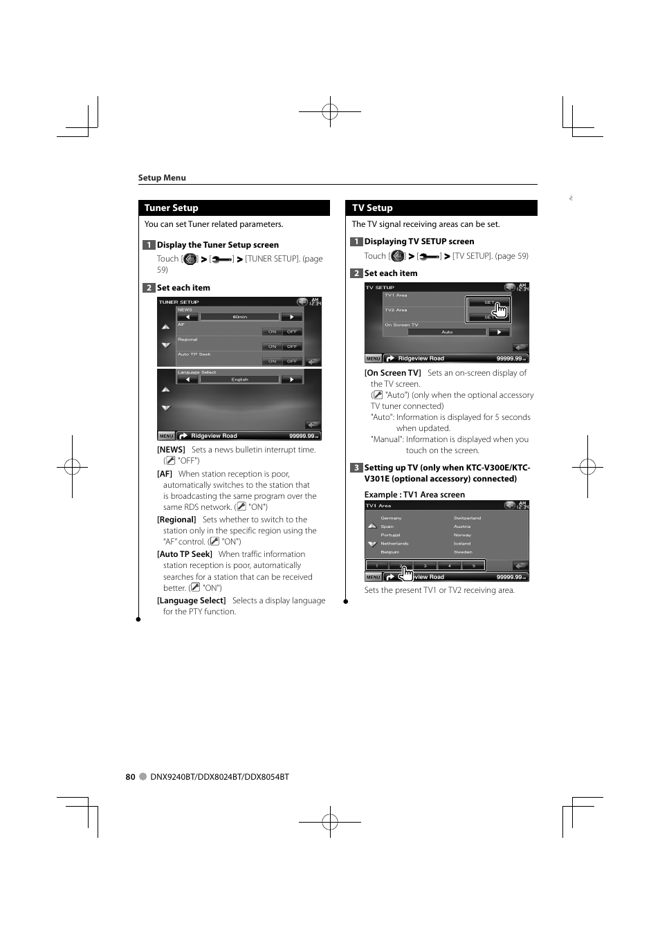 Kenwood DDX8024BT User Manual | Page 80 / 100