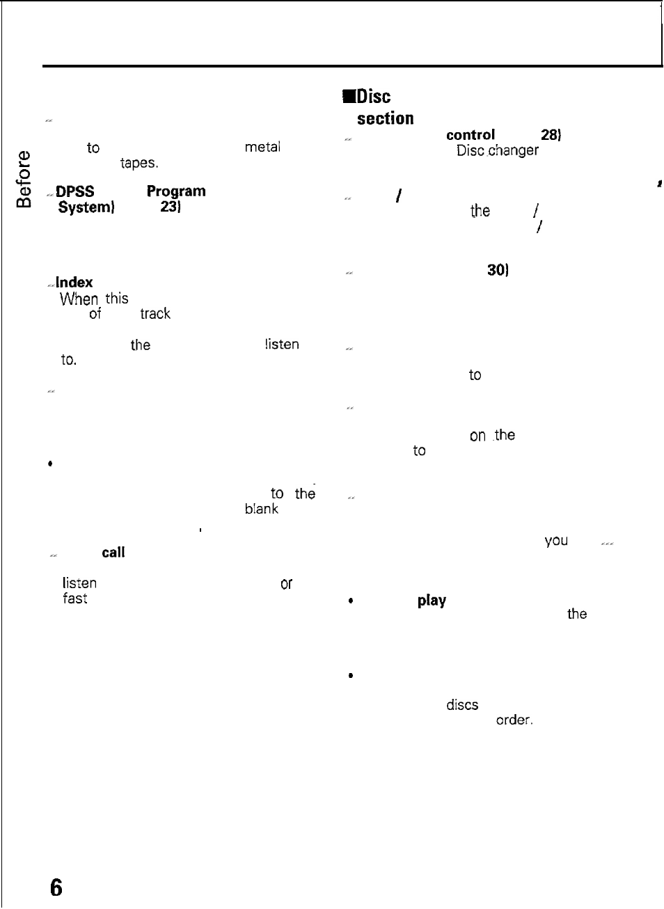 English | Kenwood KRC-601 User Manual | Page 6 / 48