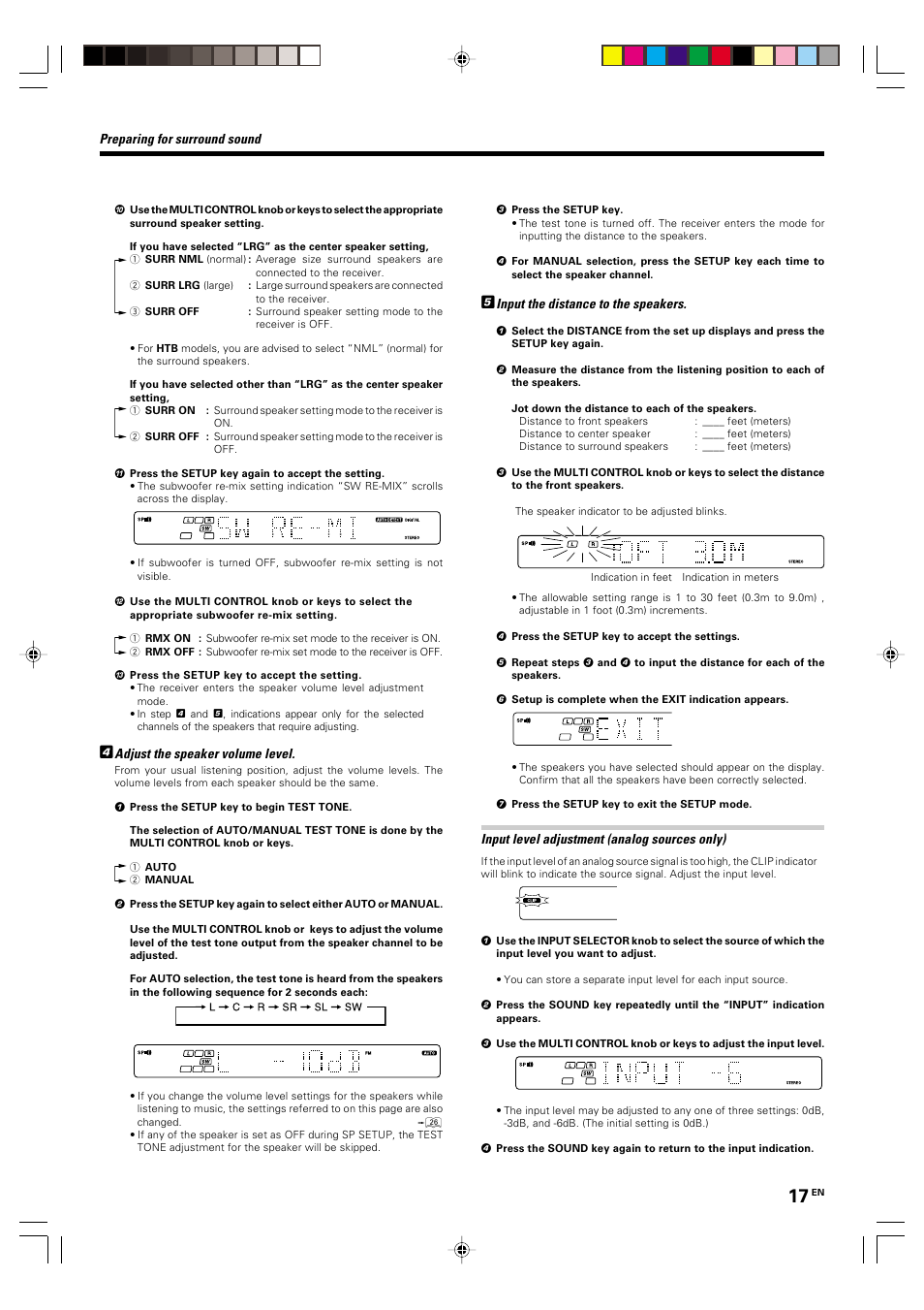 Kenwood KRF-V4070D User Manual | Page 17 / 32