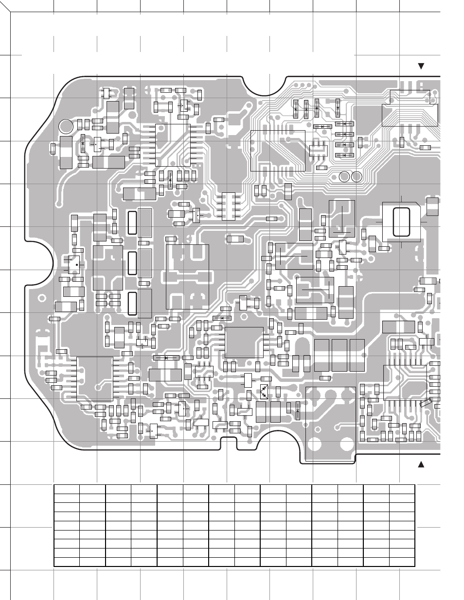 Pc board : tx-rx unit (x57-674x-xx), A/3) component side view (1/2), Th-k2at/k2e/k2et | Pc board | Kenwood 144MHz FM TRANSCEIVER K2E User Manual | Page 44 / 63