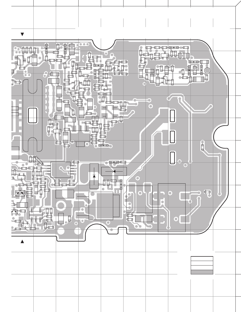 A/3) foil side view (2/2), Th-k2at/k2e/k2et, Pc board | Kenwood 144MHz FM TRANSCEIVER K2E User Manual | Page 47 / 63