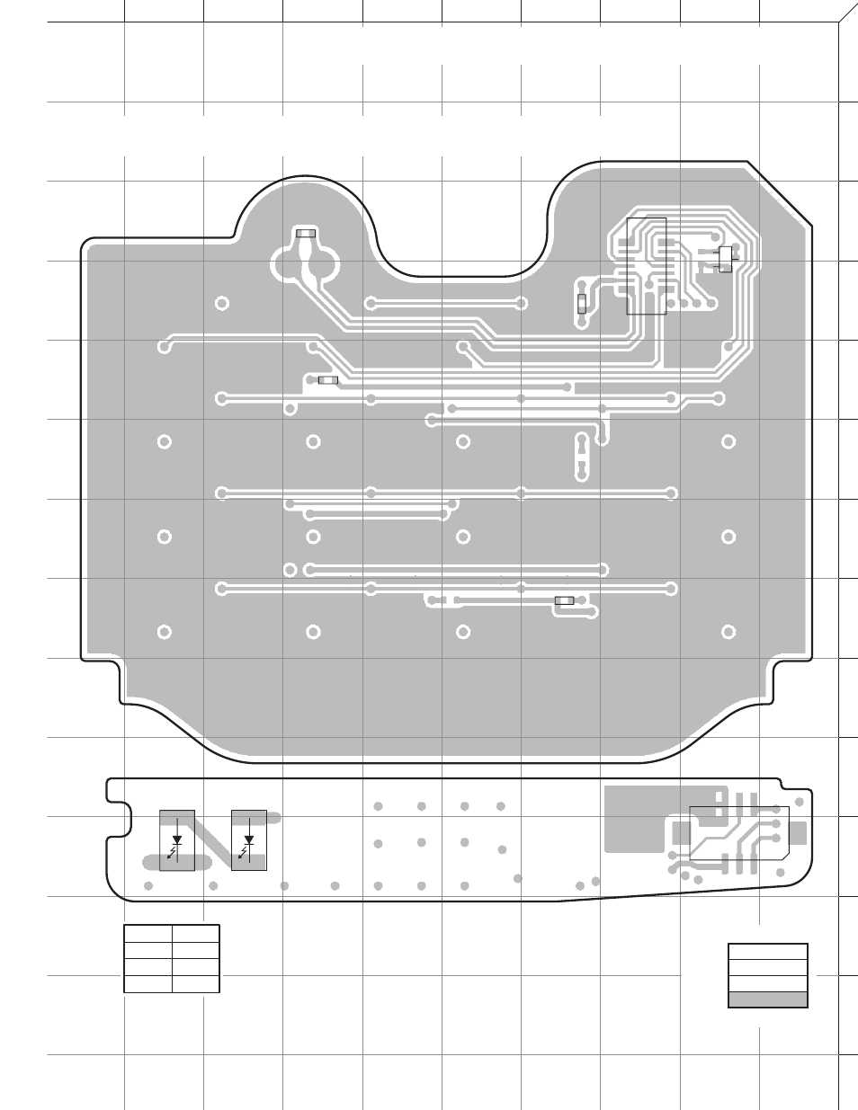 B/3),(c/3) foil side view, Th-k2at/k2e/k2et, Pc board | Kenwood 144MHz FM TRANSCEIVER K2E User Manual | Page 51 / 63