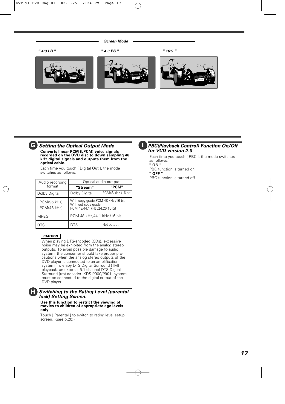 Hg i | Kenwood KVT-911DVD User Manual | Page 17 / 68