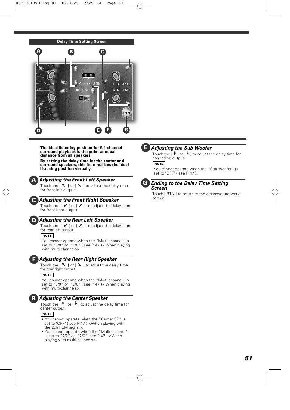 51 e, Cd f b g | Kenwood KVT-911DVD User Manual | Page 51 / 68