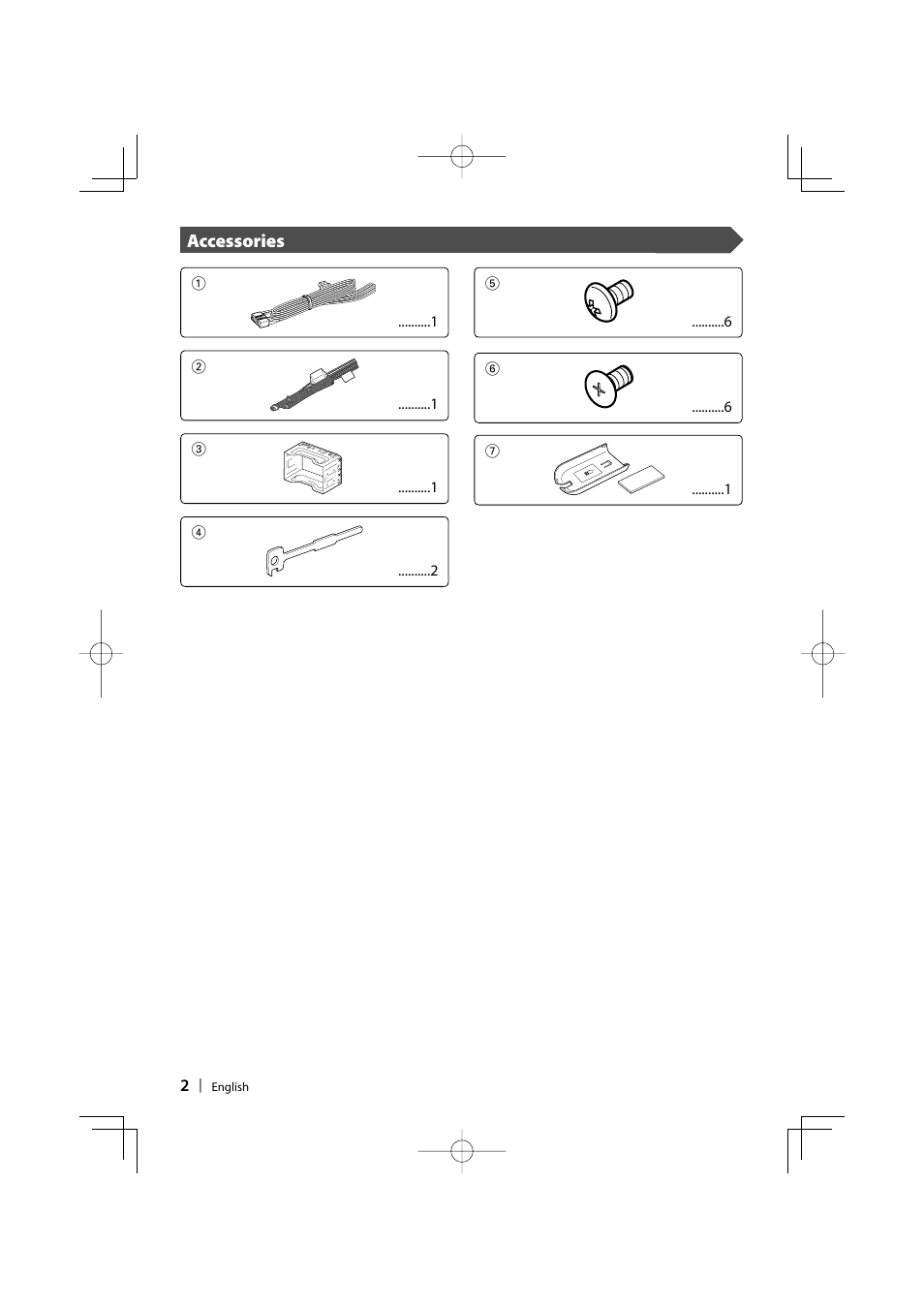Kenwood DDX7017 User Manual | Page 2 / 44
