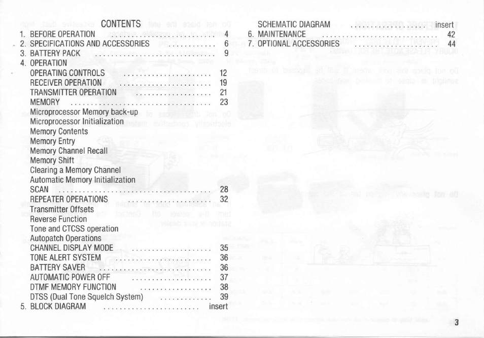 Kenwood TH-26A User Manual | Page 3 / 50
