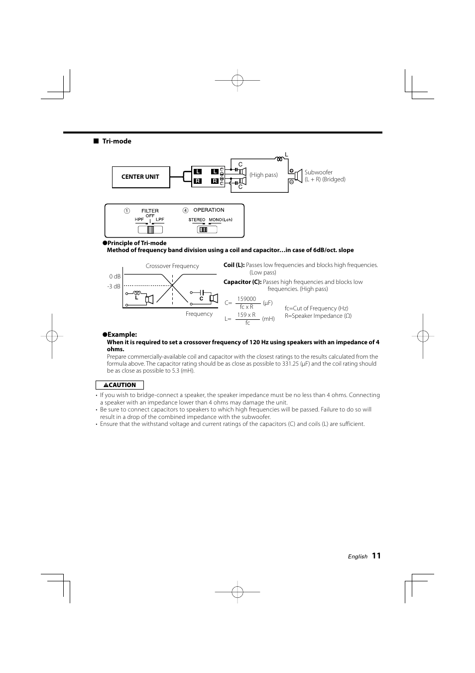 Kenwood KAC-6202 User Manual | Page 11 / 14