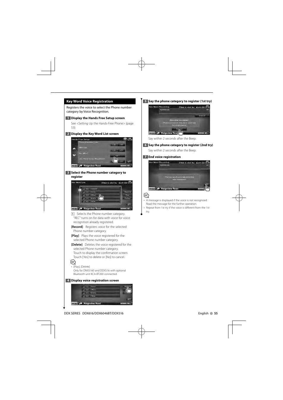 Kenwood DNX6160 User Manual | Page 55 / 100