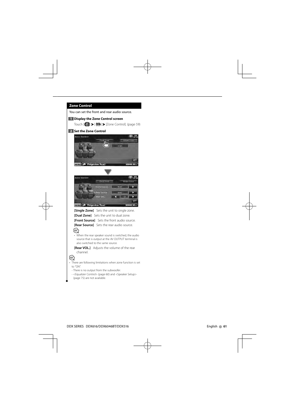 Kenwood DNX6160 User Manual | Page 61 / 100