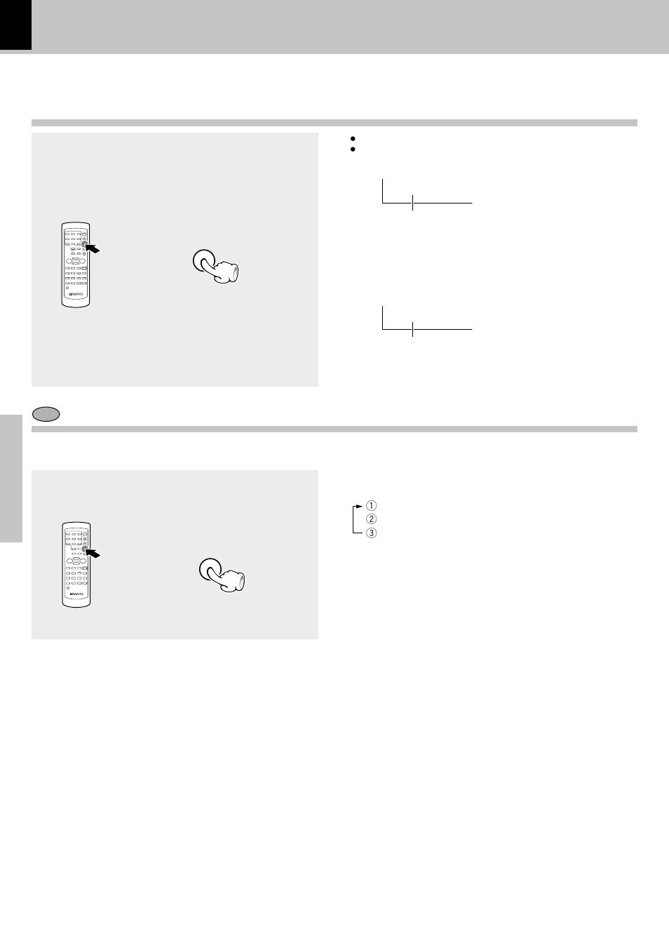 Vcd selecting the audio channel, Selecting the audio channel | Kenwood DVF-3550 User Manual | Page 34 / 44