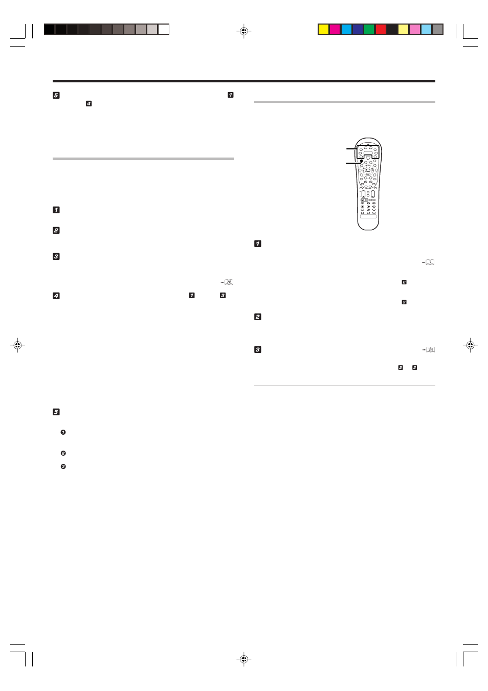Re-assigning device keys, Operating other components | Kenwood VR-716 User Manual | Page 29 / 40