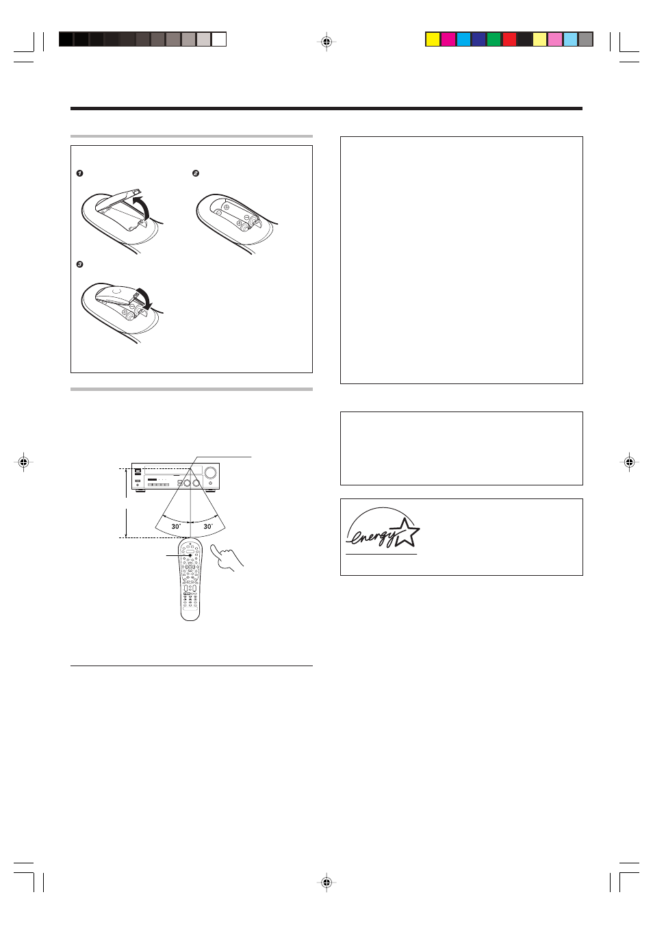 Preparing the remote control, Fcc warning, For the u.s.a | Kenwood VR-716 User Manual | Page 4 / 40